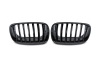 PARRILLA DELANTERA NEGRO BRILLO PARA BMW X5 E70/E71/E72 2008-2010