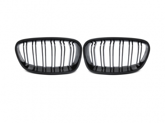 PARRILLA DELANTERA DE DOBLE LAMA PARA BMW SERIE 1 F20/F21 2011-2014
