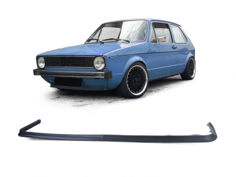 DIANTEIRO SPOILER PARA VOLKSWAGEN GOLF MK1 74-83 PRETO FOSCO