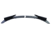 SPOILER DELANTERO PARA BMW SERIE 1 F20/F21 2011-2014 NEGRO MATE