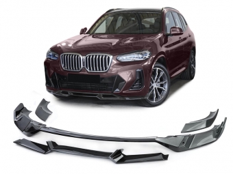 SPOILER DELANTERO PARA BMW X3 G01 2021-- LOOK CARBONO