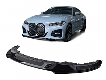 SPOILER DIANTEIRO PARA BMW SÉRIE 4 G26 GRAN COUPÉ 2020-- PRETO BRILHANTE