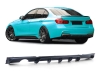 DIFUSOR TRASERO BMW SERIE 3 F30/F31 M-PERFORMANCE LOOK NEGRO MATE