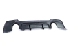 DIFUSOR TRASEIRO PRETO FOSCO BMW SERIE 3 E92 / E93 LOOK 335i