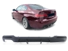 DIFUSOR TRASERO BMW E92 / E93 LOOK M-PERFORMANCE NEGRO MATE