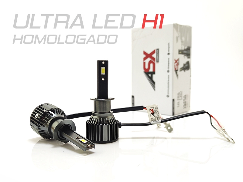 Peça - Kit De Lâmpadas Asx Led Ultra H1 Para Faróis