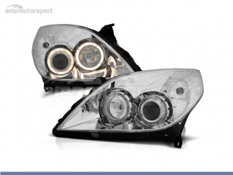 FAROS DELANTEROS OJOS DE ANGEL PARA OPEL VECTRA C