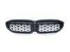 GRELHA DIANTEIRA LOOK DIAMOND PRETO BRILHO PARA BMW SERIE 3 G20/21 2019--