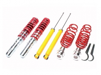 SUSPENSÃO COILOVER PARA AUDI A3 8L / SEAT LEON 1M / VW GOLF MK4 / BORA