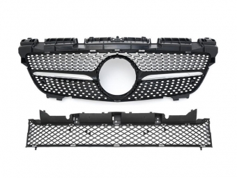 PARRILLA DELANTERA LOOK DIAMANTE PARA MERCEDES SLK R172 2011-2015