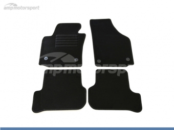 ALFOMBRILLAS DE VELOUR PARA SEAT LEON 1P