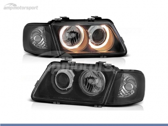 FAROIS DIANTEIROS ANGEL EYE PARA AUDI A3 8L