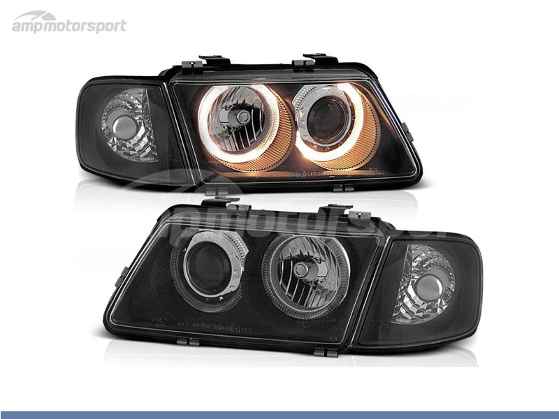 FAROS DELANTEROS OJOS DE ANGEL PARA AUDI A3 8L - AMP Motorsport