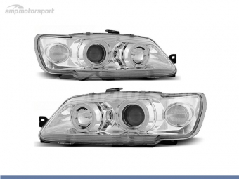 FAROIS DIANTEIROS ANGEL EYE PARA PEUGEOT 306