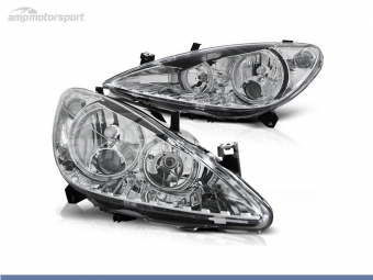 FAROS DELANTEROS OJOS DE ANGEL PARA PEUGEOT 307