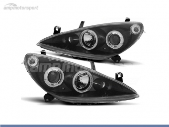 FAROS DELANTEROS OJOS DE ANGEL PARA PEUGEOT 307