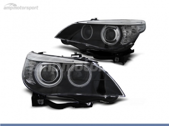 FAROIS DIANTEIROS XENON ANGEL EYES CCFL PARA BMW SERIE 5 E60 / E61 / BERLINA / TOURING