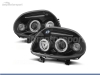 FAROS DELANTEROS OJOS DE ANGEL PARA RENAULT CLIO