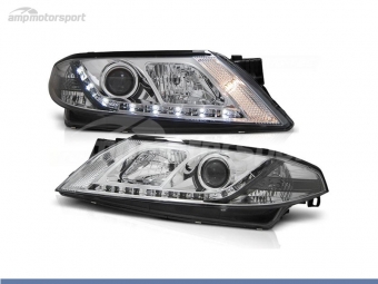 FAROS DELANTEROS LUZ DIURNA LED PARA RENAULT LAGUNA