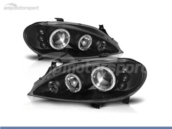 FAROS DELANTEROS OJOS DE ANGEL PARA RENAULT MEGANE