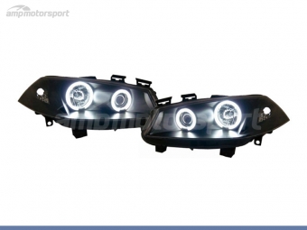 FAROIS DIANTEIROS ANGEL EYE CCFL PARA RENAULT MEGANE