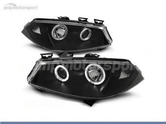 FAROS DELANTEROS OJOS DE ANGEL PARA RENAULT MEGANE