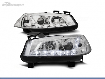 FAROIS DIANTEIROS LUZ DIURNA LED PARA RENAULT MEGANE