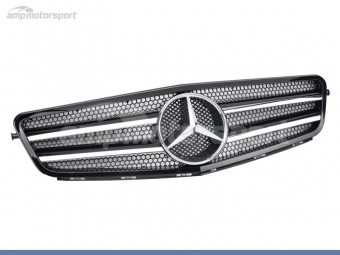 GRELHA DIANTEIRA LOOK AMG PARA MERCEDES CLASE C W204 2007-2014