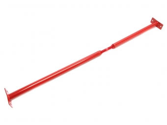 BARRA DE TORRETAS TRASERA EN ACERO PARA VOLKSWAGEN POLO 9N/9N3 2001-2009 - ROJA