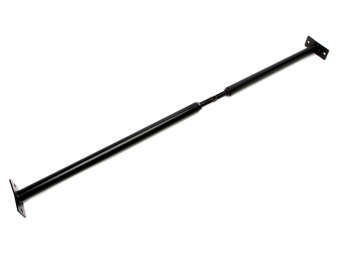 BARRA ANTI-APROXIMAÇÃO DE AÇO TRASEIRA PARA VOLKSWAGEN POLO 9N/9N3 2001-2009 - PRETA