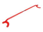 BARRA DE TORRETAS DELANTERA EN ACERO PARA PEUGEOT 206 1998-2012 - ROJA