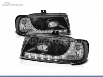 FAROIS DIANTEIROS LUZ DIURNA LED PARA SEAT IBIZA / CORDOBA 6K