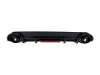 DIFUSOR TRASEIRO PARA AUDI A3 8Y SEDAN S-LINE 2020- PRETO BRILHO + LUZ TRAVÃO
