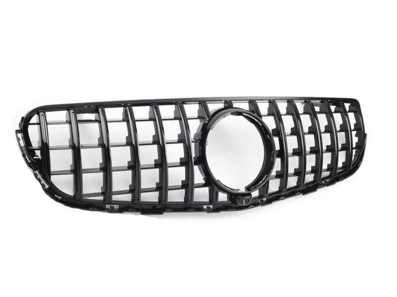PARRILLA DELANTERA LOOK AMG PANAMERICANA PARA MERCEDES GLC X253 2015-2019 - NEGRO