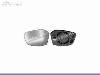 CRISTAL DE ESPEJO DERECHO PARA CITROËN C4 III / C4 X / OPEL ASTRA L / PEUGEOT 308 III / 308 SW III / 408 II