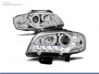 FAROS DELANTEROS LUZ DIURNA LED PARA SEAT IBIZA / CORDOBA 6K2