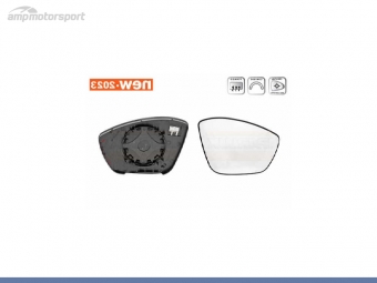 CRISTAL DE ESPEJO DERECHO PARA CITROËN C4 CACTUS / DS 3 CROSSBACK / OPEL CORSA F / PEUGEOT 208 / 508 / 2008