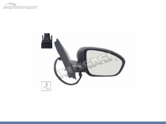 RETROVISOR COMPLETO DERECHO PARA DACIA JOGGER / LOGAN III / LOGAN SANDERO III