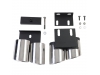 EMBELLECEDOR DE ESCAPE CON 4 SALIDAS LOOK-S PARA AUDI A3 8V