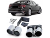 PONTEIRA EMBELEZEDOR DE ESCAPE COM 4 SAIDAS LOOK-S PARA AUDI A4 B9