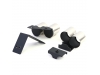 PONTEIRA EMBELEZEDOR DE ESCAPE COM 4 SAIDAS LOOK-S PARA AUDI A4 B9