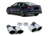 COLAS DE ESCAPE DEPORTIVAS PARA AUDI A5 CON 4 SALIDAS