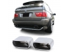 PONTEIRAS DE ESCAPE ESQ/DRT DESPORTIVAS PARA BMW X5 E53