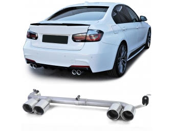 KIT ESCAPE CON SALIDAS DOBLES BMW F30 F31 10-18 LOOK M
