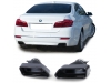 PONTEIRAS DE ESCAPE PRETO BRILHO PARA BMW F10-F11 10-17