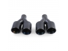 COLAS DE ESCAPE NEGRO BRILLANTE PARA BMW F10-F11 10-17