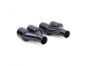 COLAS DE ESCAPE NEGRO BRILLANTE PARA BMW F10-F11 10-17