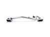 KIT PONTEIRAS DE ESCAPE RETANGULAR PARA BMW F10/11