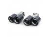 COLAS DE ESCAPE DOBLE EM CARBONO LOOK M