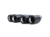 PONTEIRAS DE ESCAPE BMW LOOK M PERFORMANCE EM CARBONO